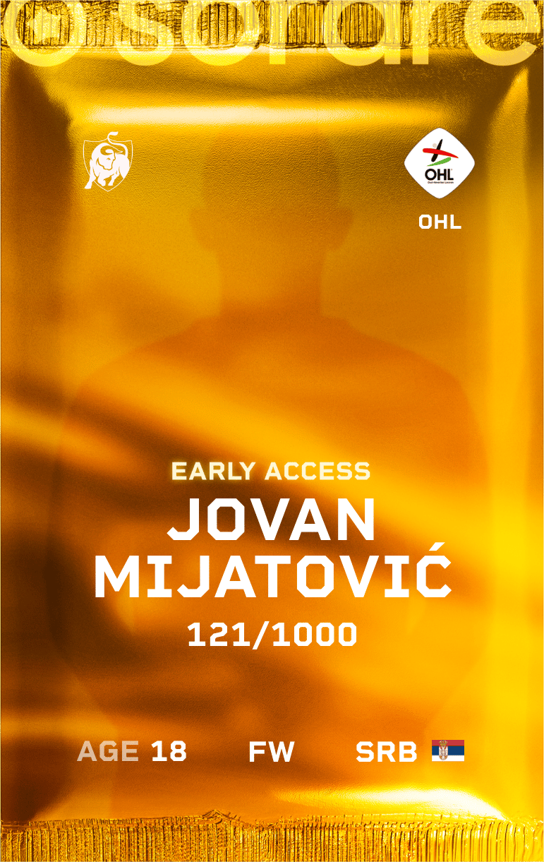 Jovan Mijatović 2024-25 • Limited 121/1000