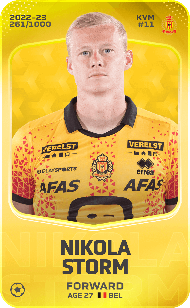Nikola Storm 2022-23 • Limited 261/1000