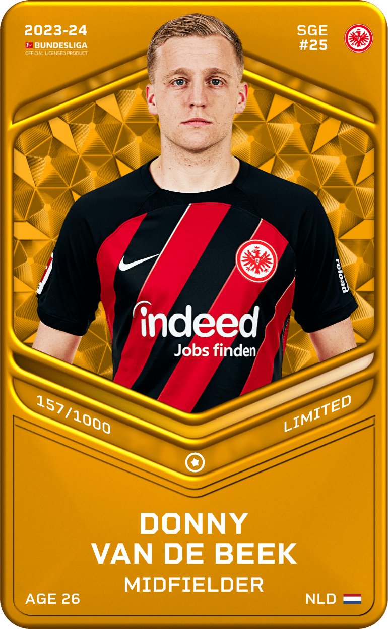 Donny van de Beek 2023-24 • Limited 157/1000