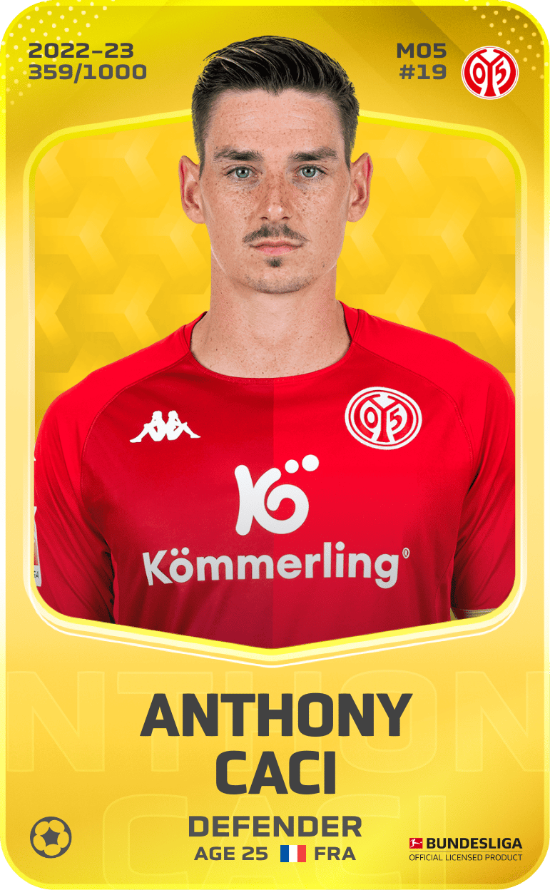 Anthony Caci 2022-23 • Limited 359/1000