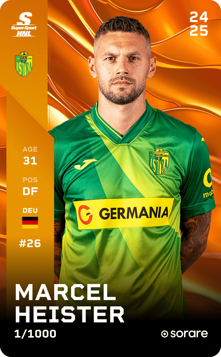 Marcel Heister 2024-25 • Limited 1/1000