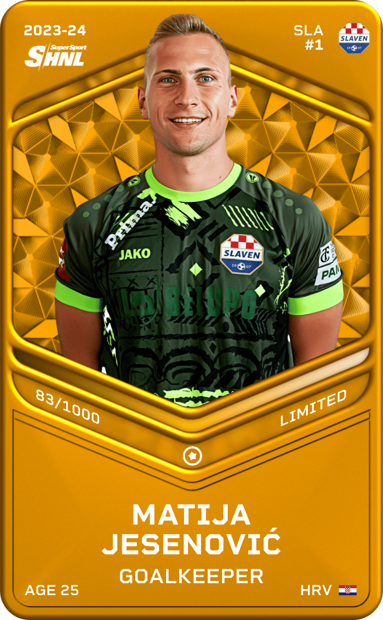 Matija Jesenović 2023-24 • Limited 83/1000