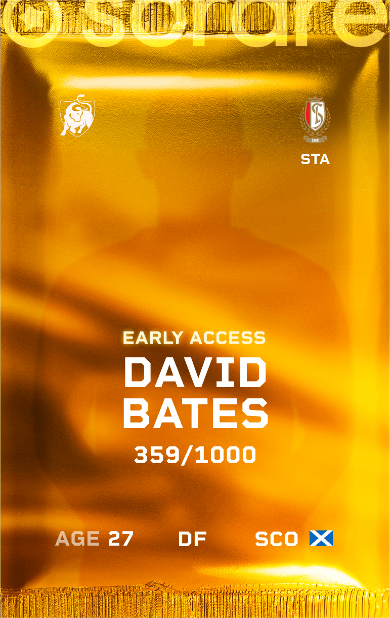 David Bates 2024-25 • Limited 359/1000