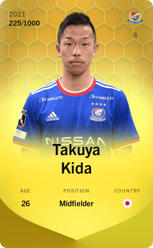 Takuya Kida 2021-22 • Limited 225/1000
