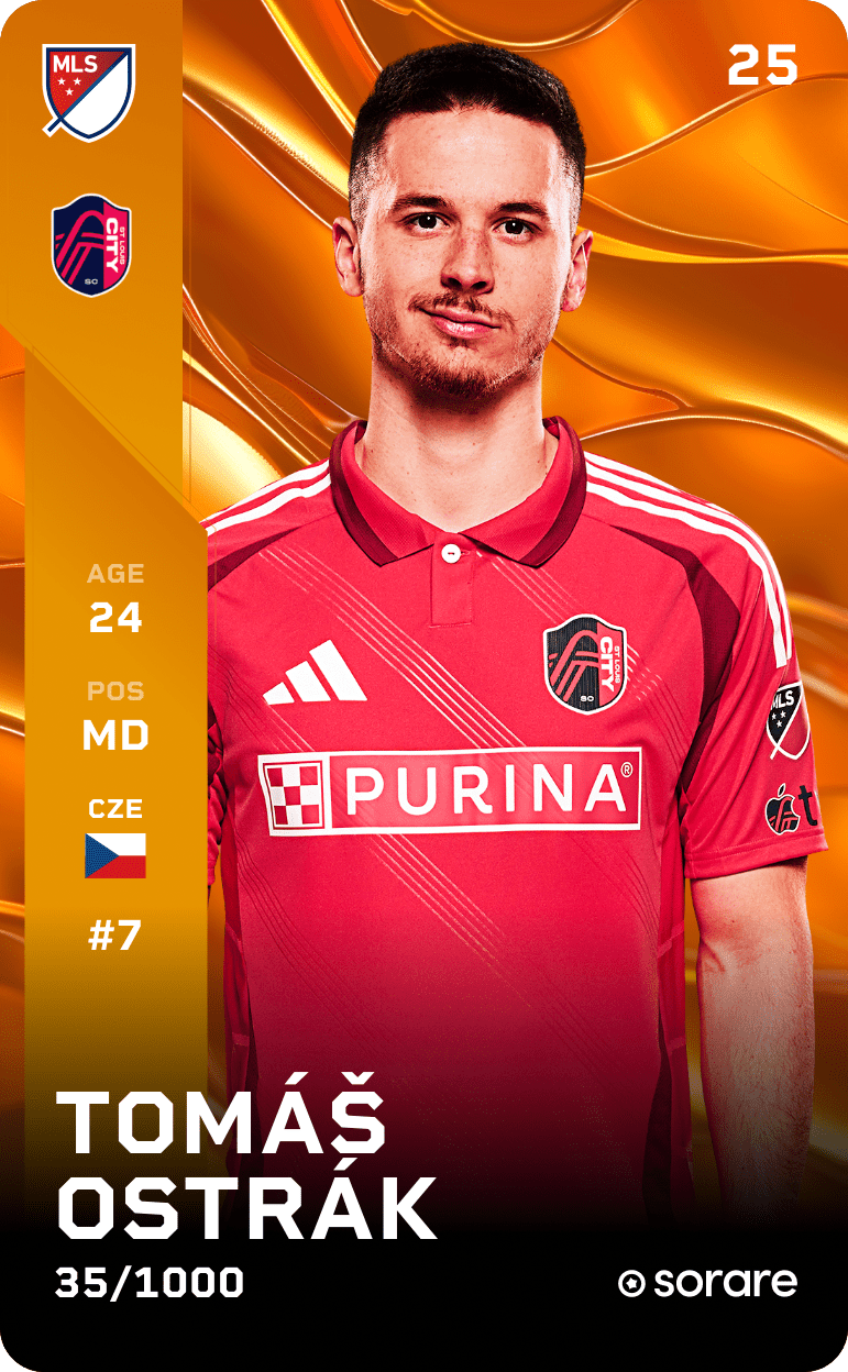 Tomás Ostrák 2025-26 • Limited 35/1000