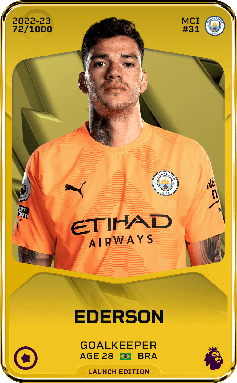 Ederson 2022-23 • Limited 72/1000
