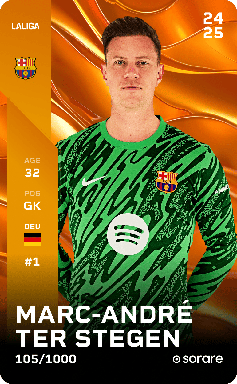 ter Stegen 2024-25 • Limited 105/1000
