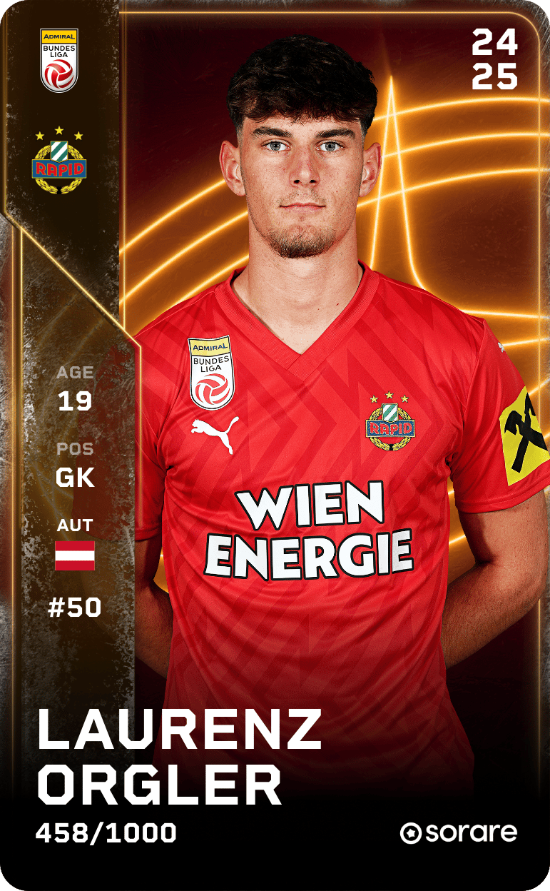 Laurenz Orgler 2024-25 • Limited 458/1000