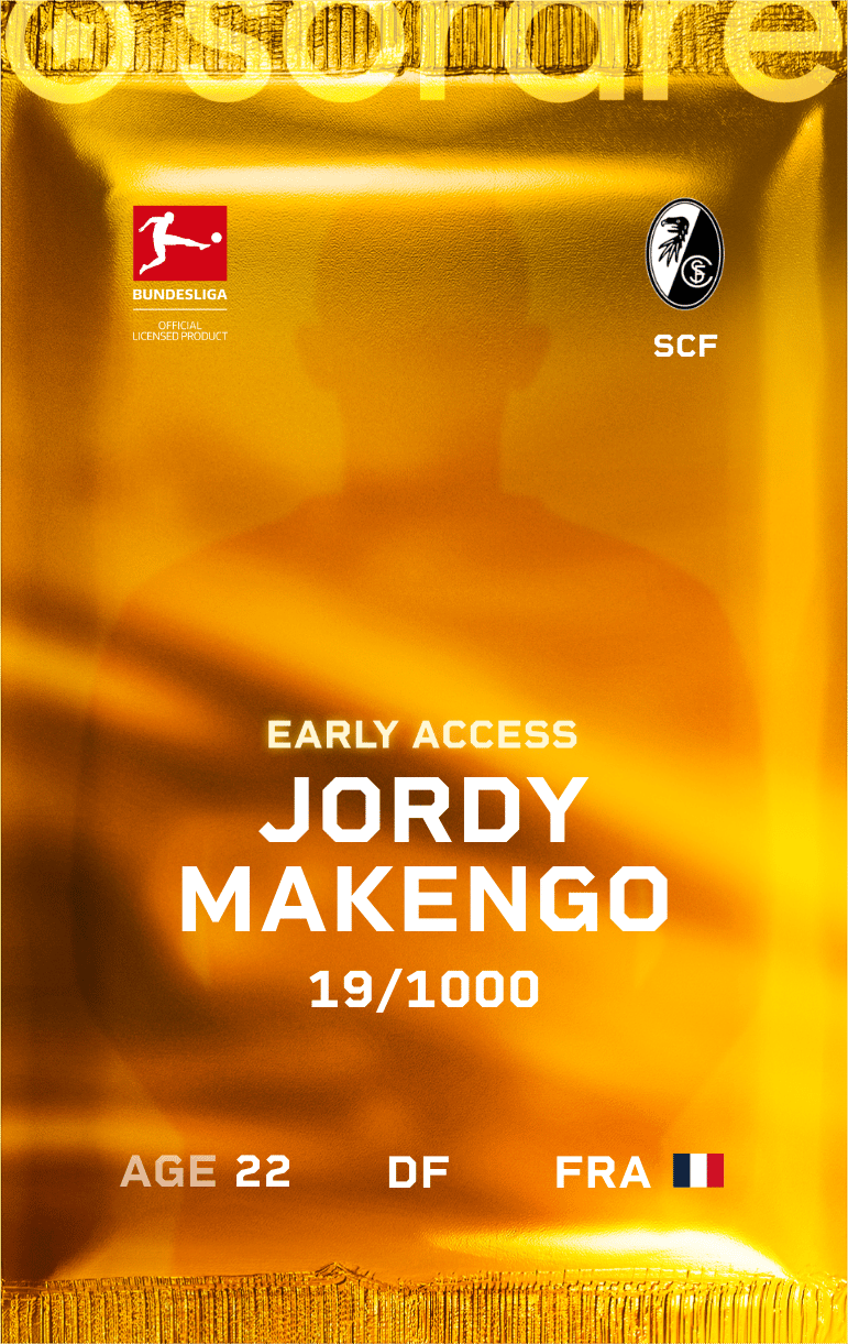 Jordy Makengo 2024-25 • Limited 19/1000