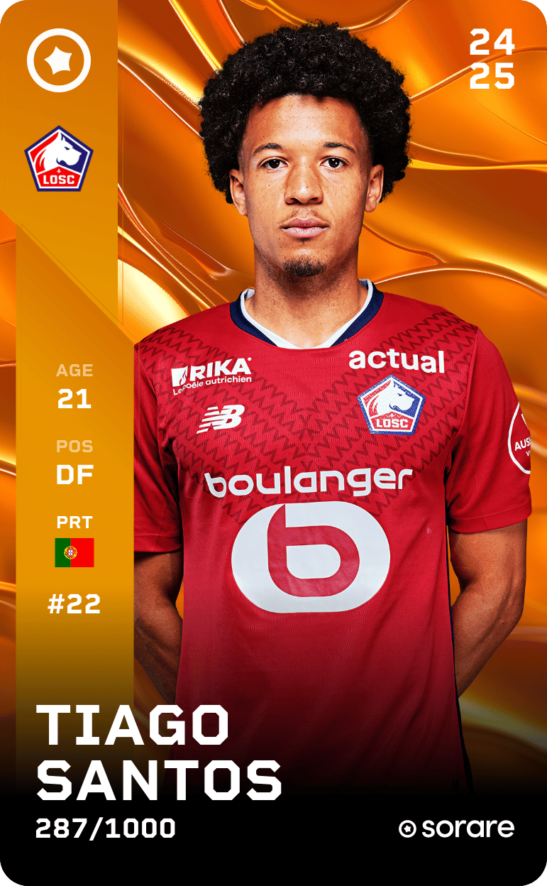 Tiago Santos 2024-25 • Limited 287/1000