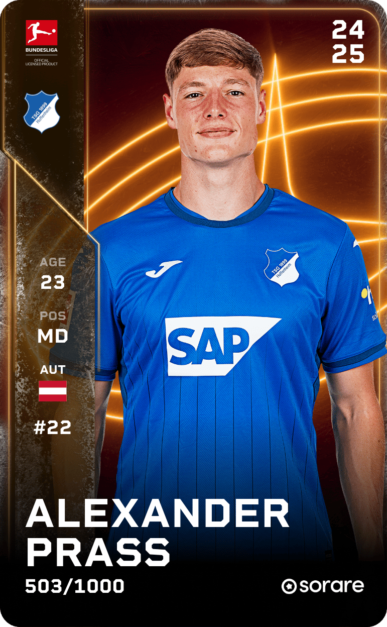 Alexander Prass 2024-25 • Limited 503/1000