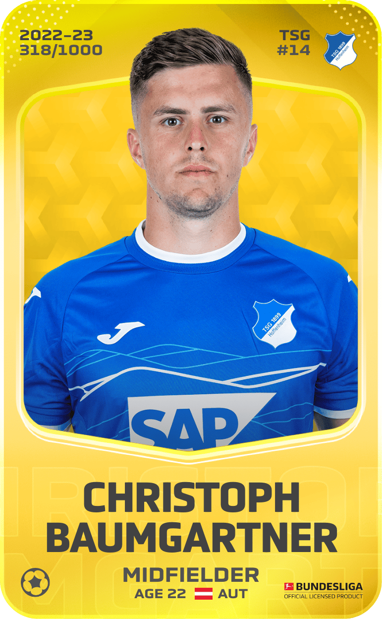 Christoph Baumgartner 2022-23 • Limited 318/1000