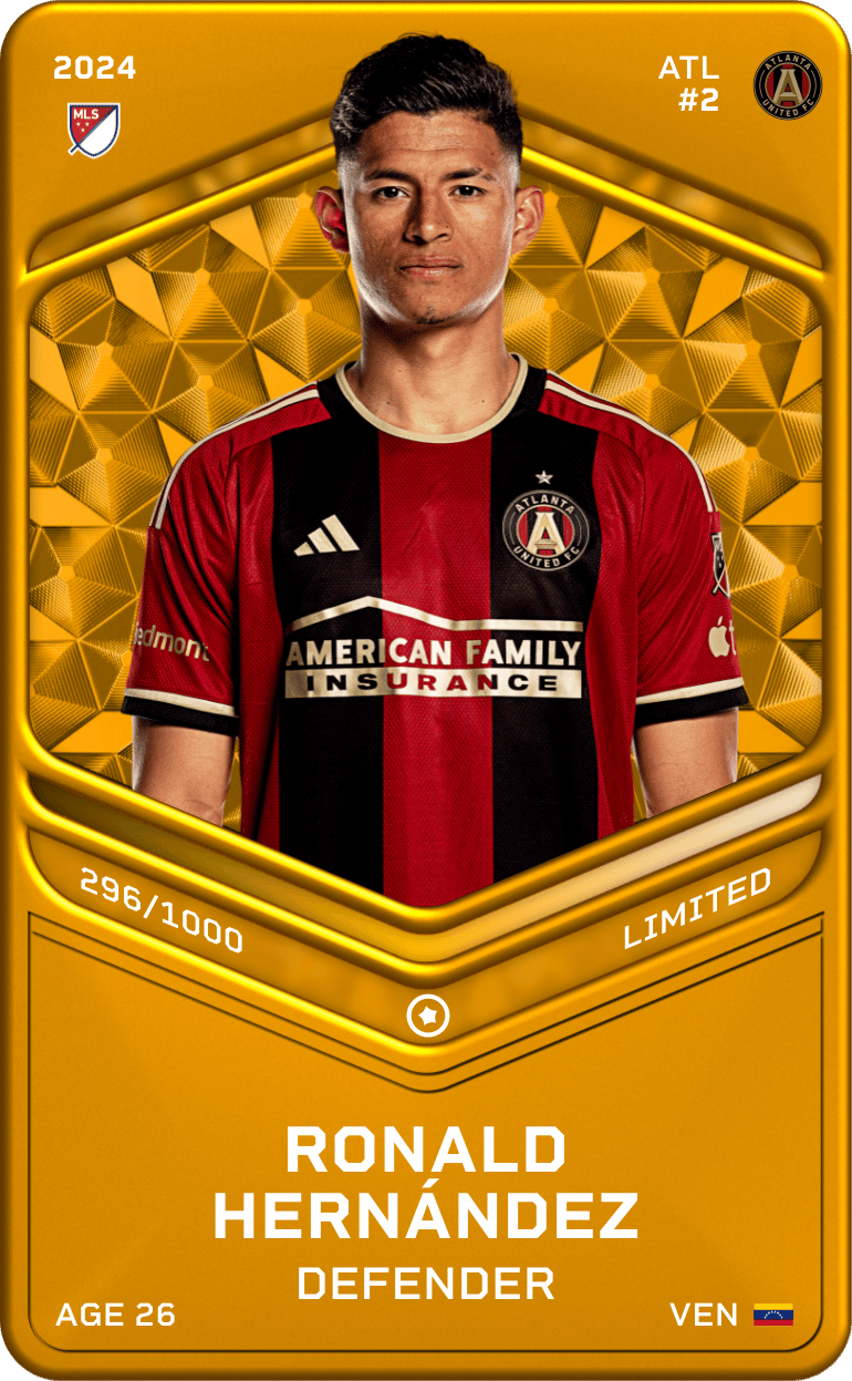 Ronald Hernández 2024-25 • Limited 296/1000