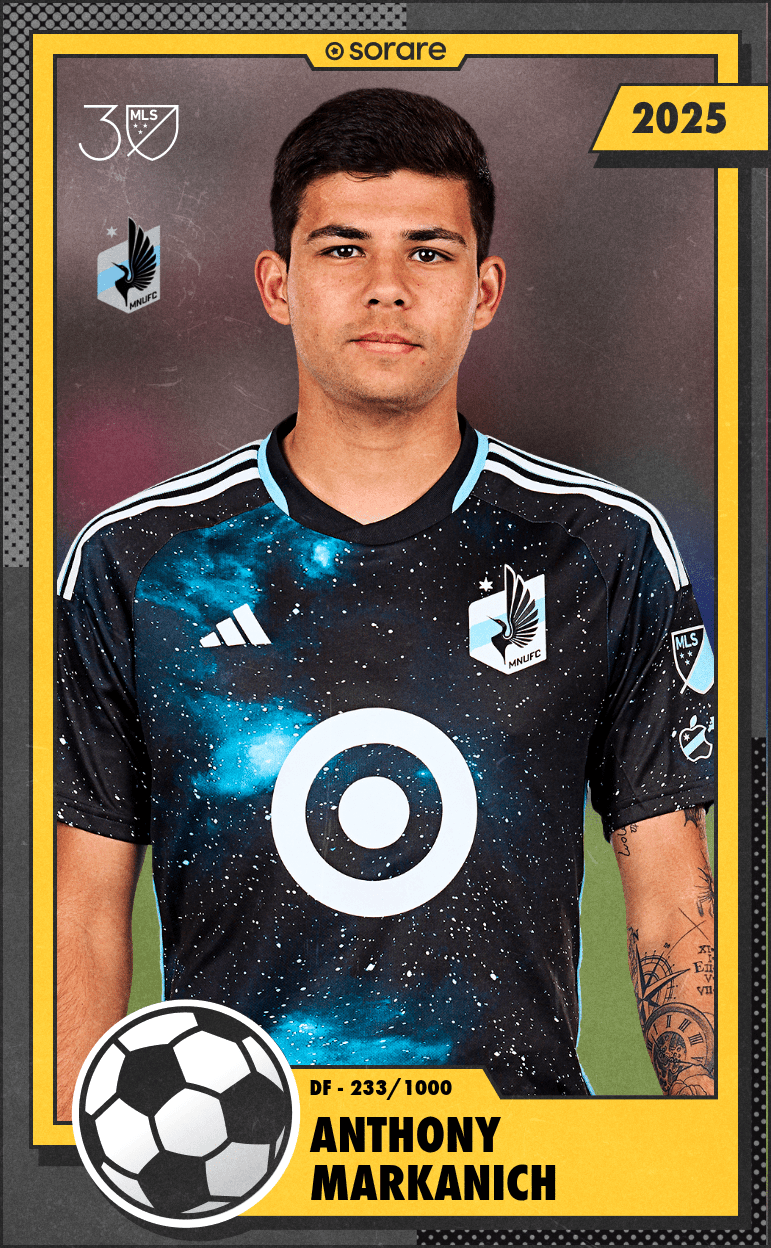 Anthony Markanich 2025-26 • Limited 233/1000