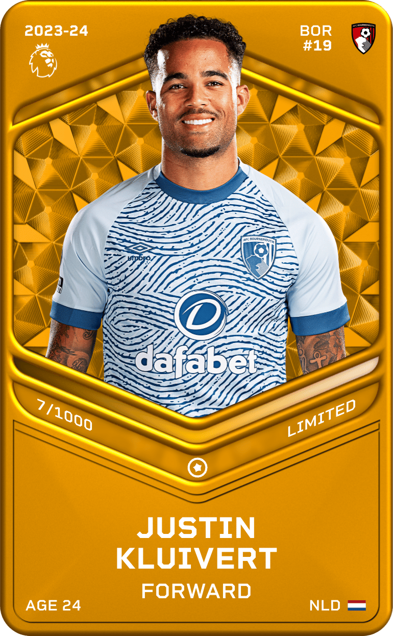 Justin Kluivert 2023-24 • Limited 7/1000