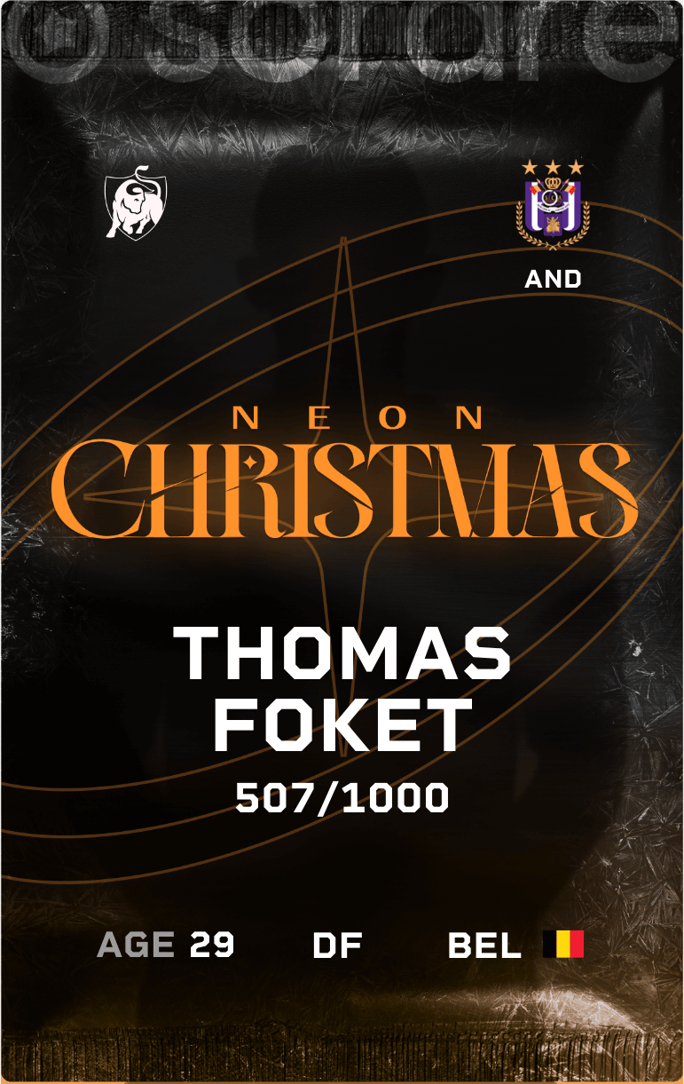 Thomas Foket 2024-25 • Limited 507/1000