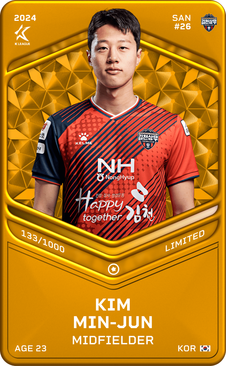 Kim Min-Jun 2024-25 • Limited 133/1000
