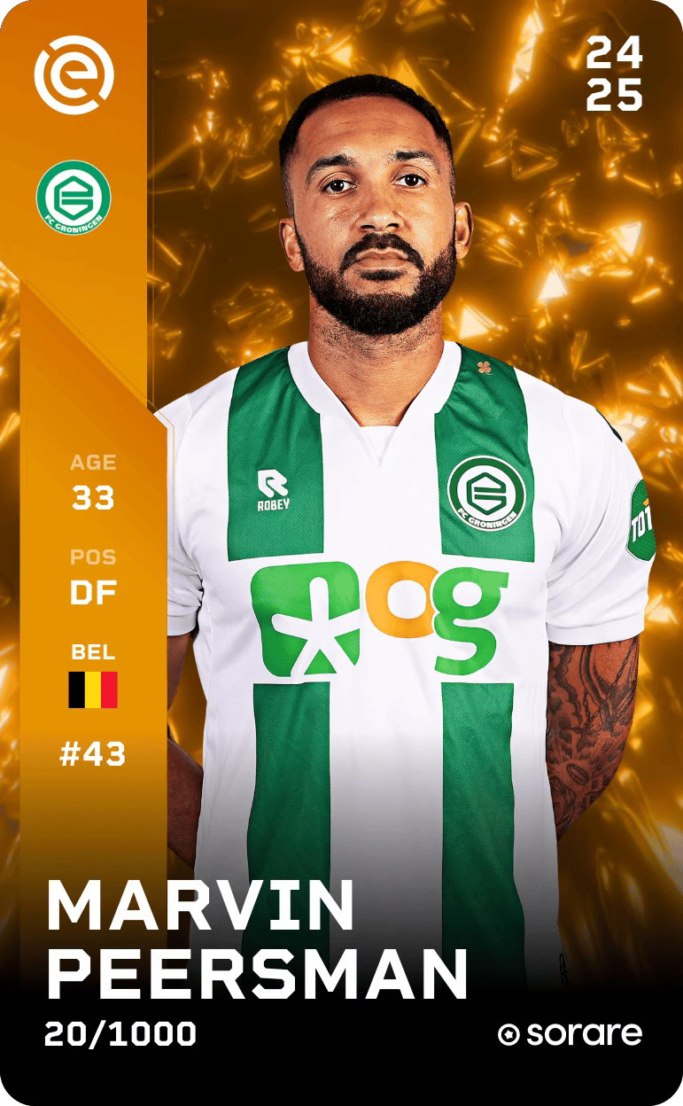 Marvin Peersman 2024-25 • Limited 20/1000