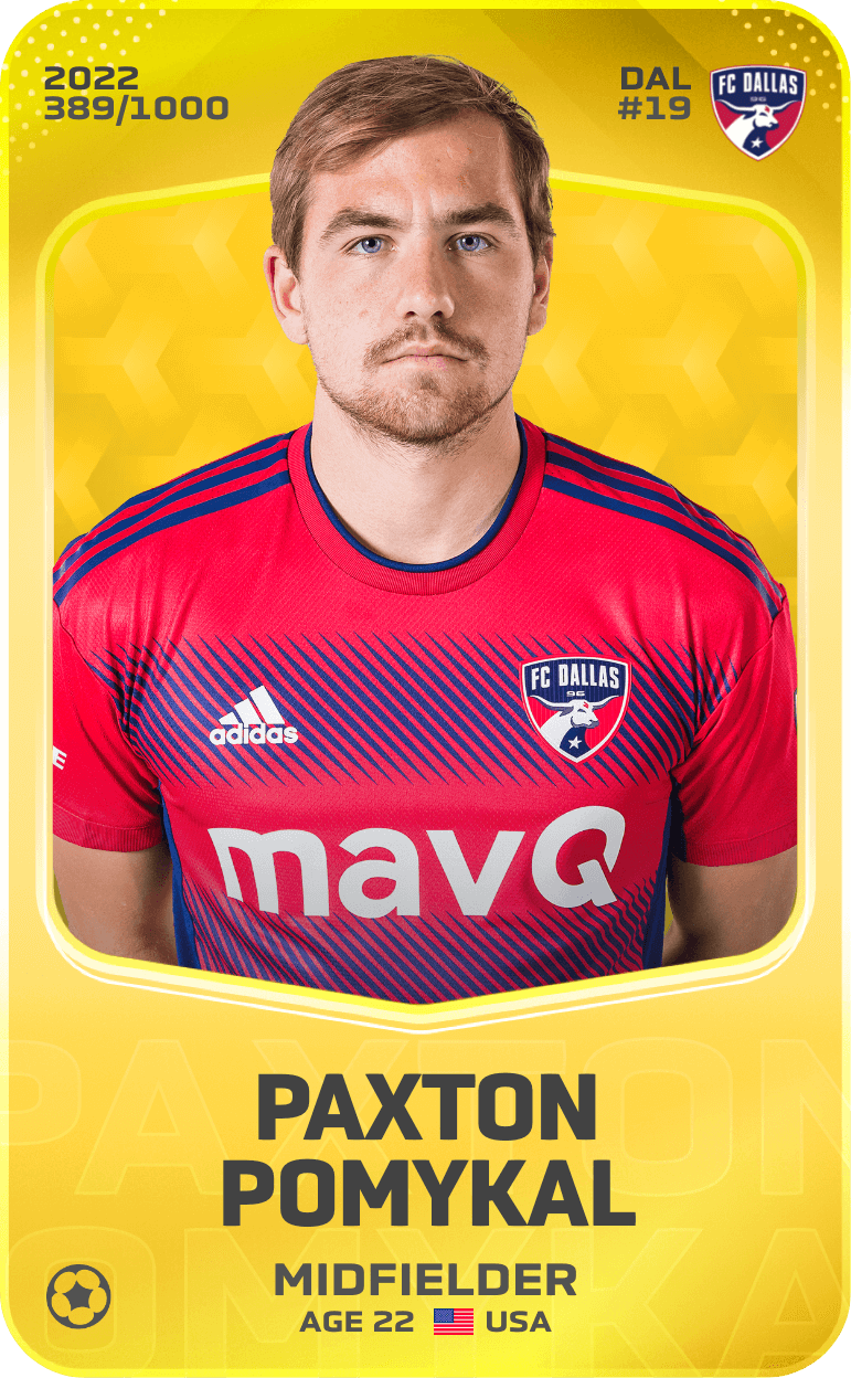 Paxton Pomykal 2022-23 • Limited 389/1000