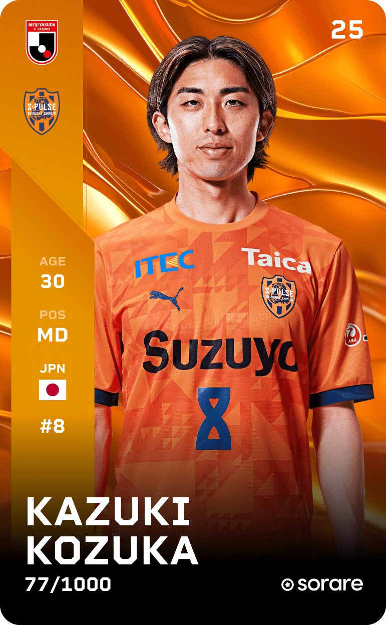 Kazuki 2025-26 • Limited 77/1000