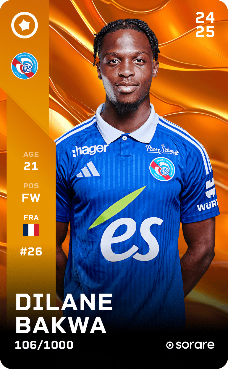 Dilane Bakwa 2024-25 • Limited 106/1000