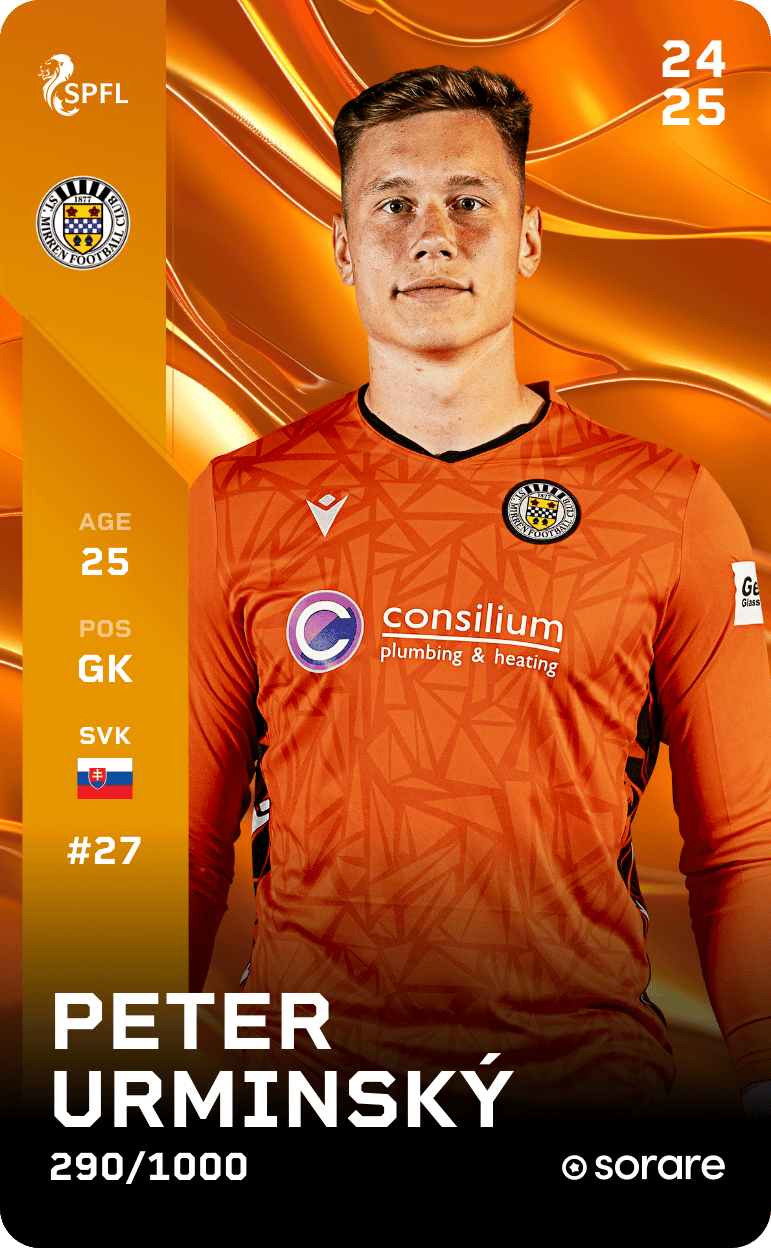 Peter Urminský 2024-25 • Limited 290/1000