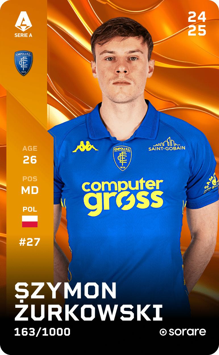 Szymon Żurkowski 2024-25 • Limited 163/1000