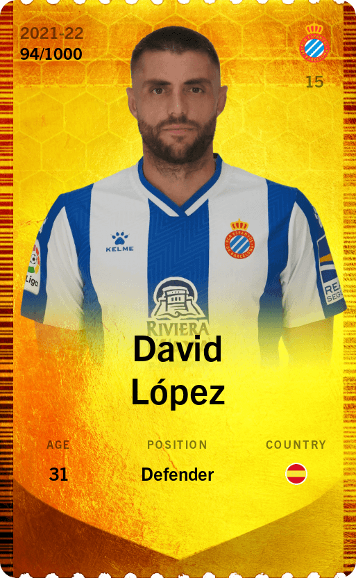 David López 2021-22 • Limited 94/1000