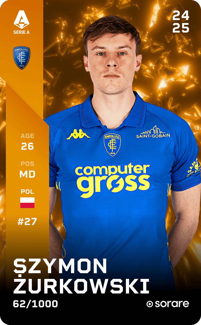 Szymon Żurkowski 2024-25 • Limited 62/1000
