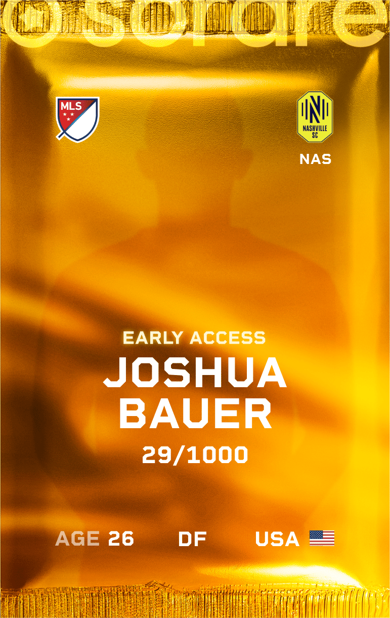 Josh Bauer 2025-26 • Limited 29/1000