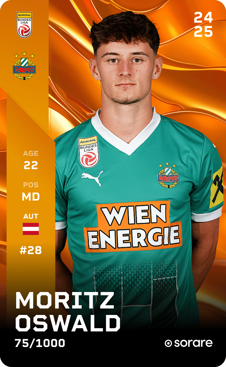 Moritz Oswald 2024-25 • Limited 75/1000