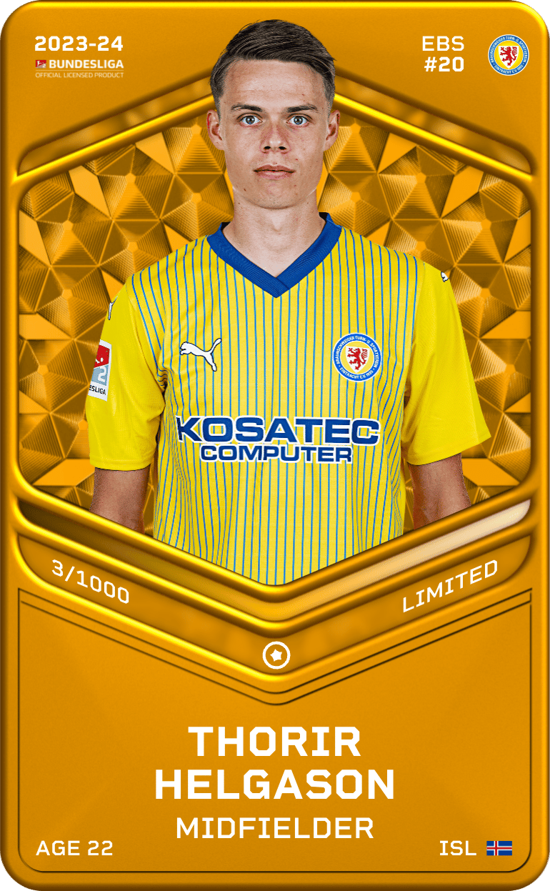 THORIR HELGASON 2023-24 • Limited 3/1000