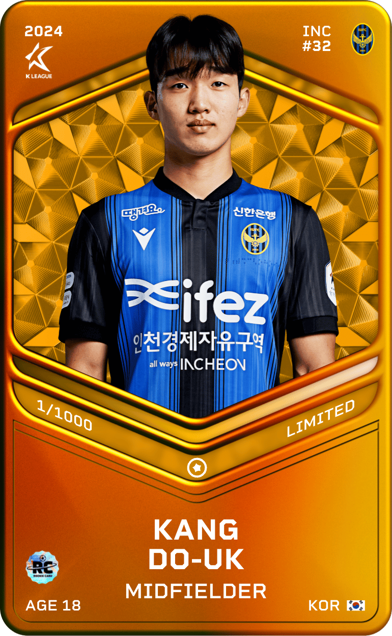 Kang Do-Uk 2024-25 • Limited 1/1000