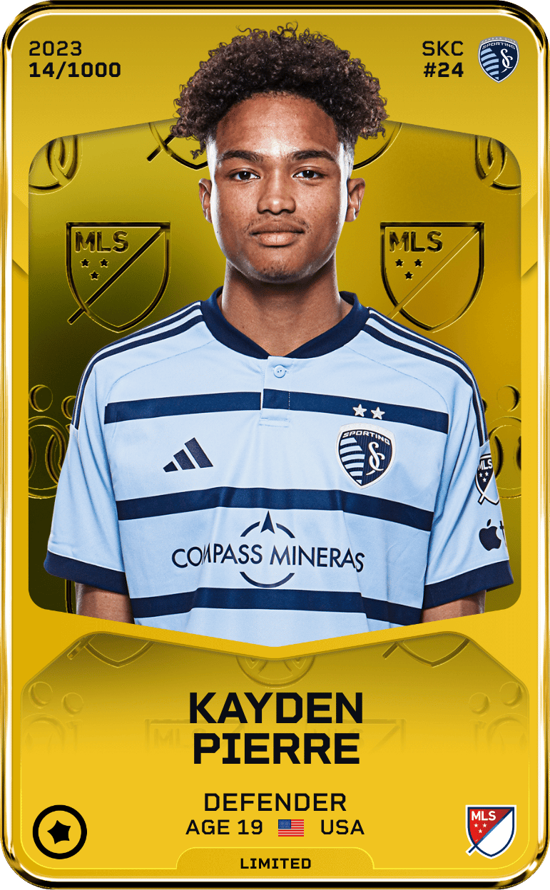 Kayden Pierre 2023-24 • Limited 14/1000