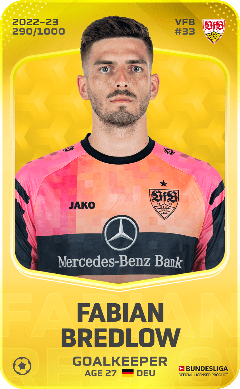 Fabian Bredlow 2022-23 • Limited 290/1000