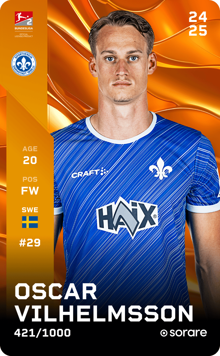 Oscar Vilhelmsson 2024-25 • Limited 421/1000