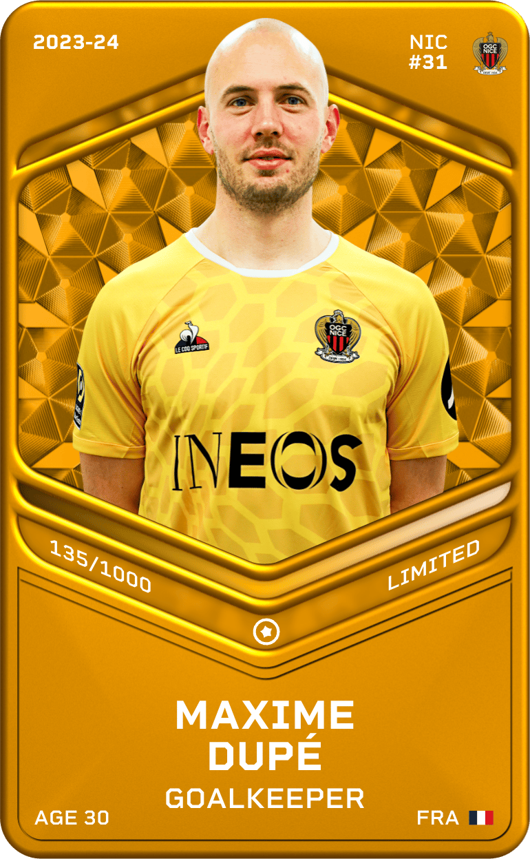 Maxime Dupé 2023-24 • Limited 135/1000