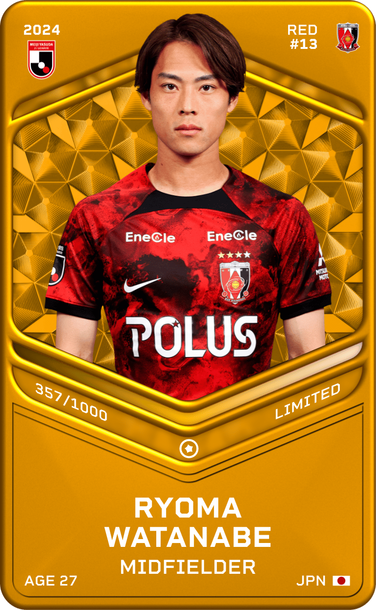 Ryoma Watanabe 2024-25 • Limited 357/1000