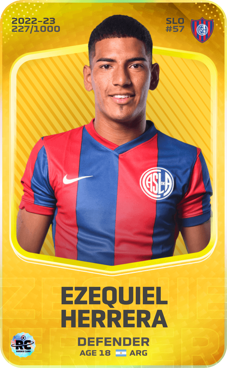 Ezequiel Herrera 2022-23 • Limited 227/1000