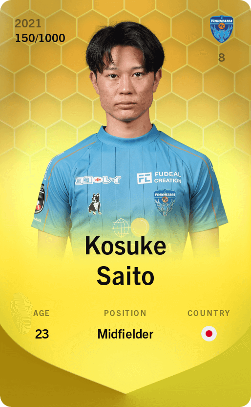 Kosuke Saito 2021-22 • Limited 150/1000