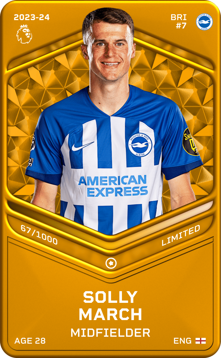 Solly March 2023-24 • Limited 67/1000