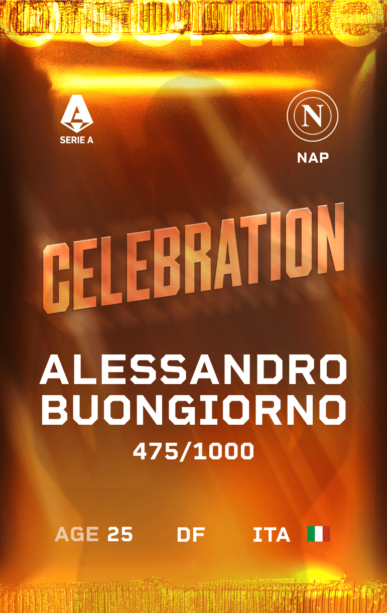 Alessandro Buongiorno 2024-25 • Limited 475/1000