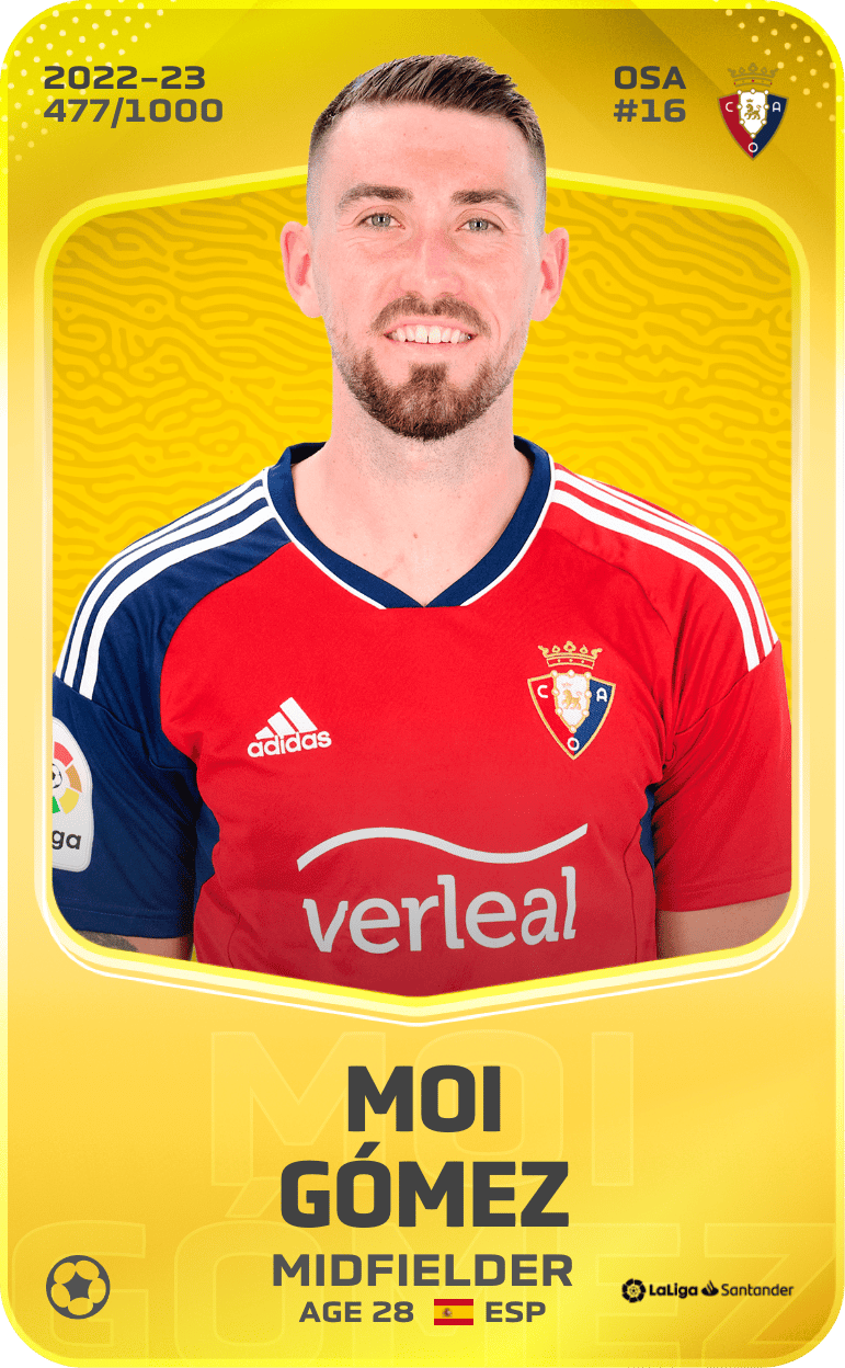 Moi Gómez 2022-23 • Limited 477/1000