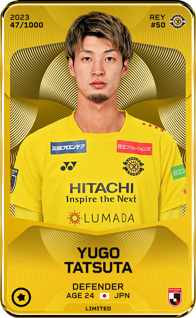 Yugo Tatsuta 2023-24 • Limited 47/1000