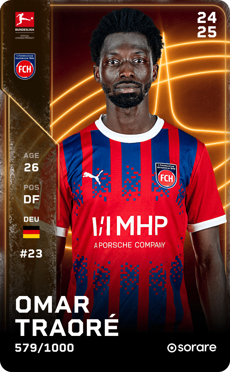 Omar Traoré 2024-25 • Limited 579/1000