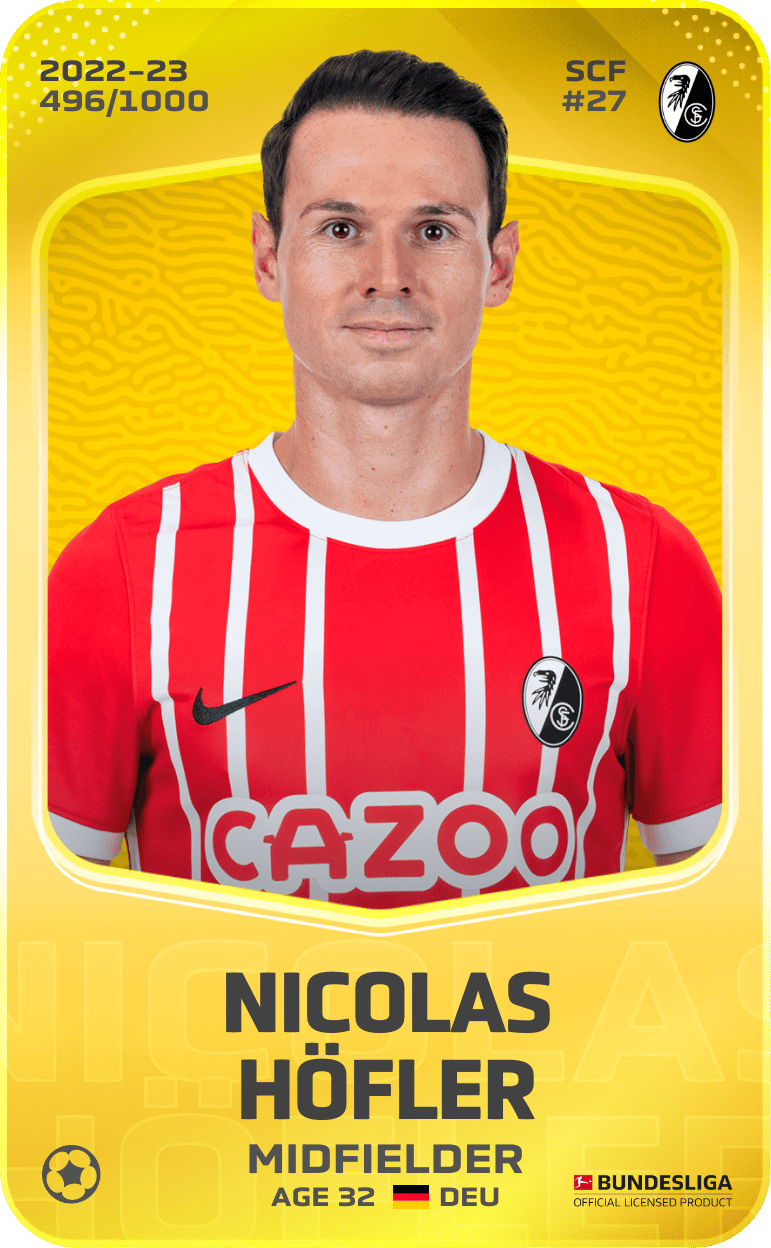 Nicolas Höfler 2022-23 • Limited 496/1000