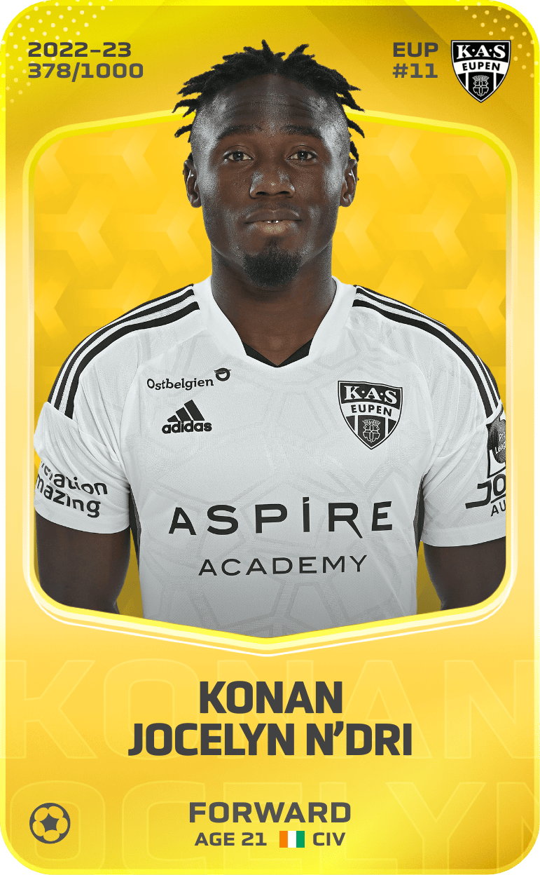 Konan Jocelyn N’Dri 2022-23 • Limited 378/1000