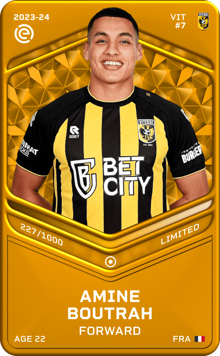 Amine Boutrah 2023-24 • Limited 227/1000