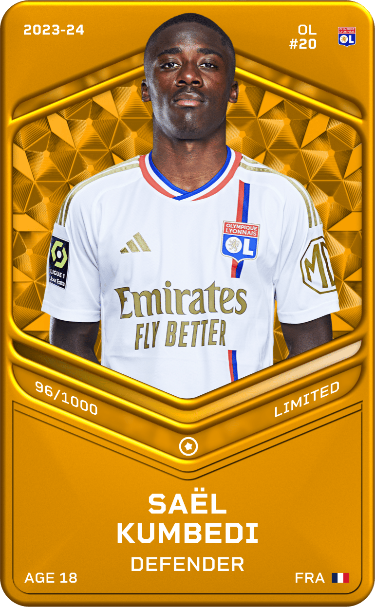 Saël Kumbedi 2023-24 • Limited 96/1000