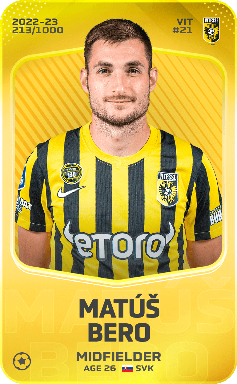 Matúš Bero 2022-23 • Limited 213/1000